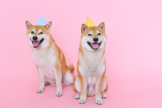 Shiba Inu looking tired